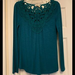 Bobbinlace Tee by Meadow Rue for Anthropologie.